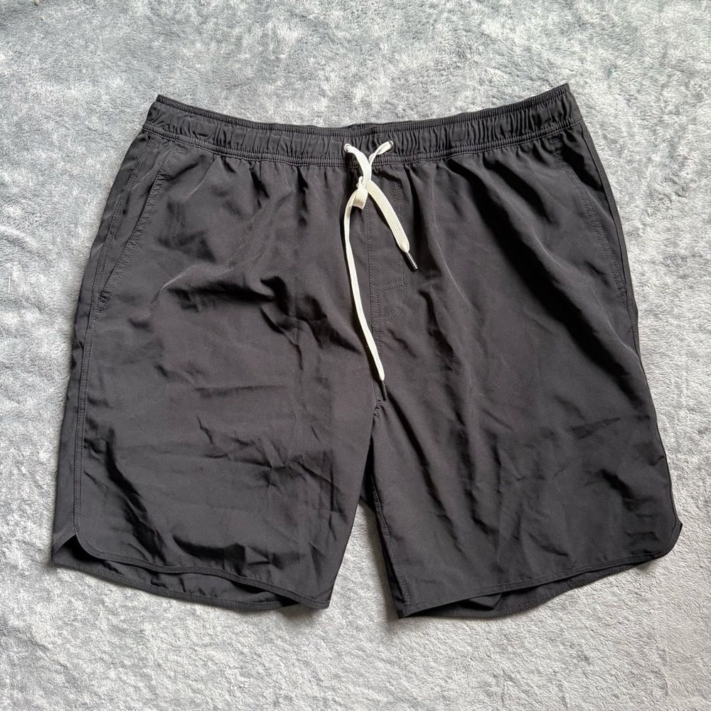 Mens‎ XXL Black Fair Harbor Men's Bayberry Trunks Compression Lined Swim